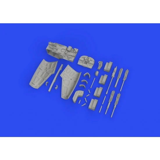 Eduard 648790 1/48 Lockheed P-38J Lightning Nose Gun Bay for Tamiya kits
