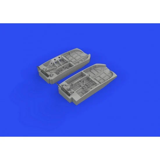 Eduard 648798 1/48 Grumman F6F Wheel Bays for Eduard kits - Model Planes
