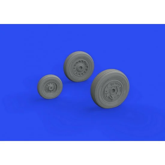 Eduard 648814 1/48 Blackburn Buccaneer S.2C/D Wheels for Airfix kits - Model Planes