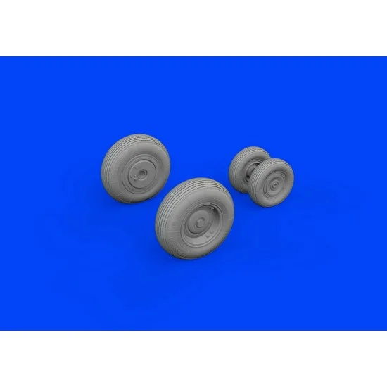 Eduard 648864 1/48 Mil Mi-8MT Wheels for Zvezda kits