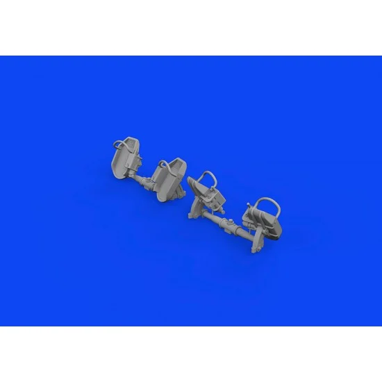 Eduard 648873 1/48 Messerschmitt Bf 109E Rudder Pedals Early - Model Planes