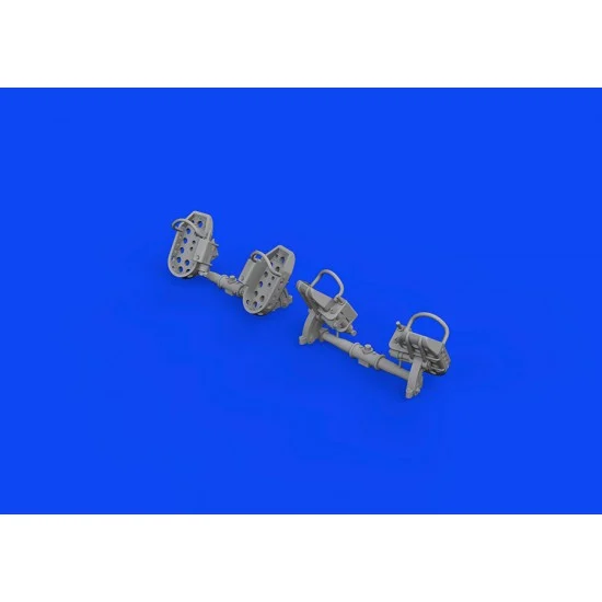 Eduard 648874 1/48 Messerschmitt Bf 109E Rudder Pedals Late - Model Planes