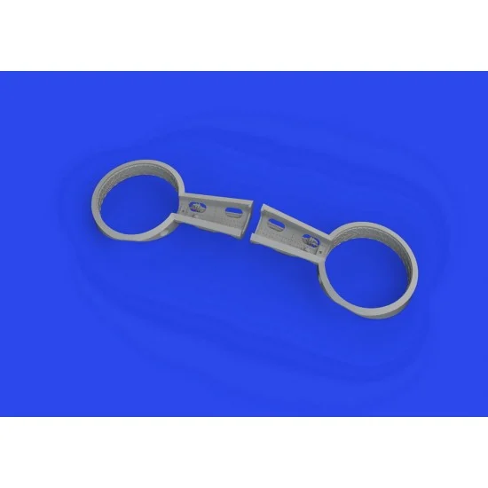 Eduard 648880 1/48 Messerschmitt Bf 109F Wheel Bays Rounded for Eduard kits - Model Planes