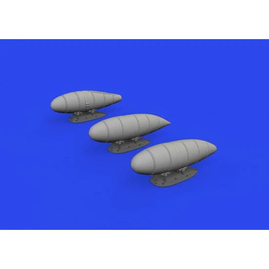 Eduard 648906 1/48 Messerschmitt Bf 109K External Fuel Tanks for Eduard kits - Model Planes