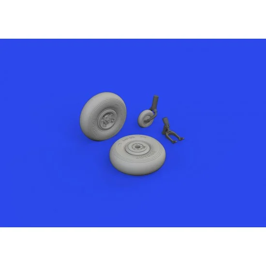 Eduard 648918 1/48 Hawker Hurricane Mk.II Wheels for Arma Hobby kits - Model Planes