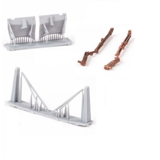Eduard 648943 1/48 Grumman Wildcat FM-1 Undercarriage Legs for Eduard kits