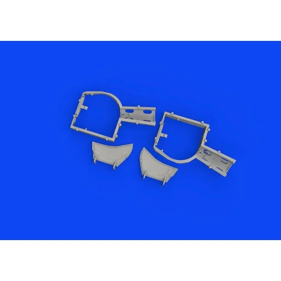 Eduard 648954 1/48 Messerschmitt Bf 109K-4 Wheel Bays for Eduard kits