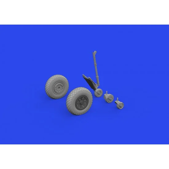 Eduard 648965 1/48 TBF/TBM Wheels w/Pattern for Academy kits - Model Planes