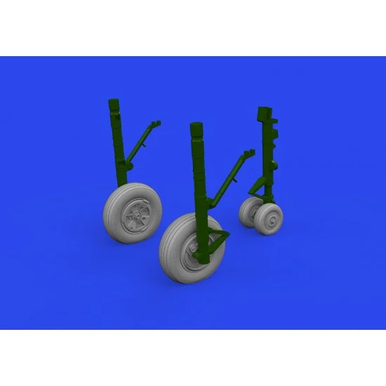 Eduard 648996 1/48 Fairey Gannet Wheels for Airfix kits - Model Planes