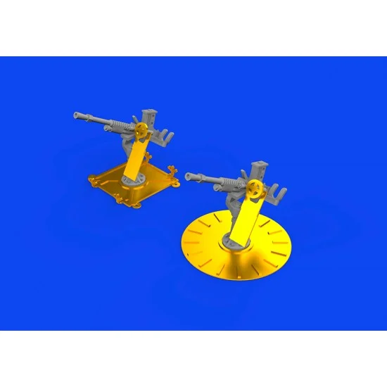 Eduard 653019 1/350 IJN Type 96 25mm AA Gun (single) - Model Ships & Boats