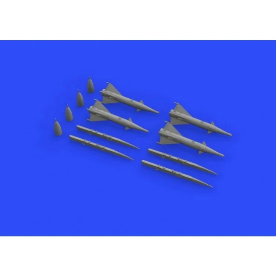 Eduard 672191 1/72 MiG-21 RS-2US Missiles Brassin Set for Eduard kits