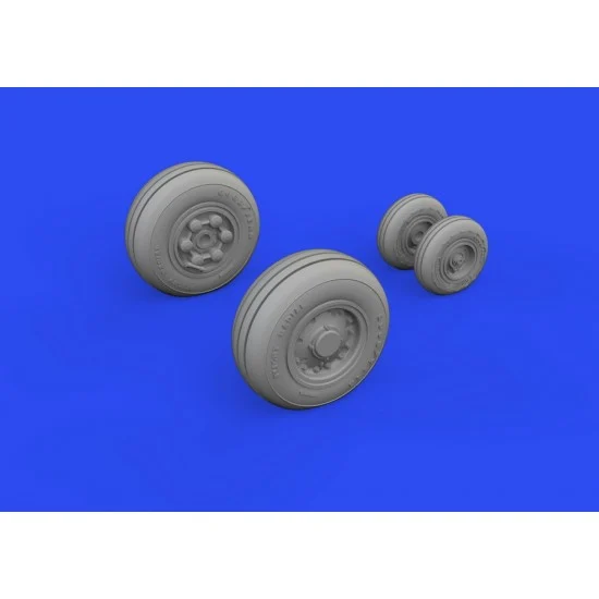 Eduard 672283 1/72 Panavia Tornado Wheels for Revell kits - Model Planes