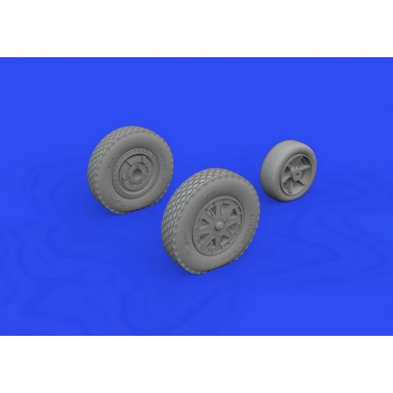 Eduard 672303 1/72 Bell P-39Q Airacobra Wheels for Arma Hobby kits