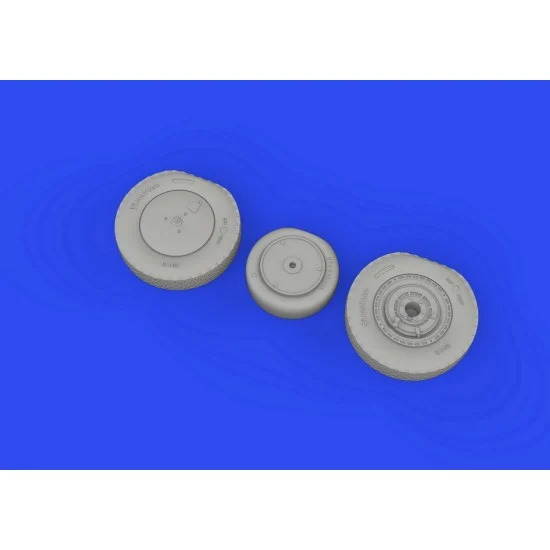 Eduard 672304 1/72 Bell P-39Q Airacobra Wheels w/Rims for Arma Hobby kits