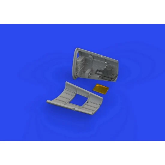 Eduard 672318 1/72 Messerschmitt Bf 109F Radio Compartment for Eduard kits - Model Planes