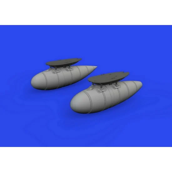 Eduard 672321 1/72 Messerschmitt Bf 109F/G External Fuel Tanks for Eduard kits - Model Planes