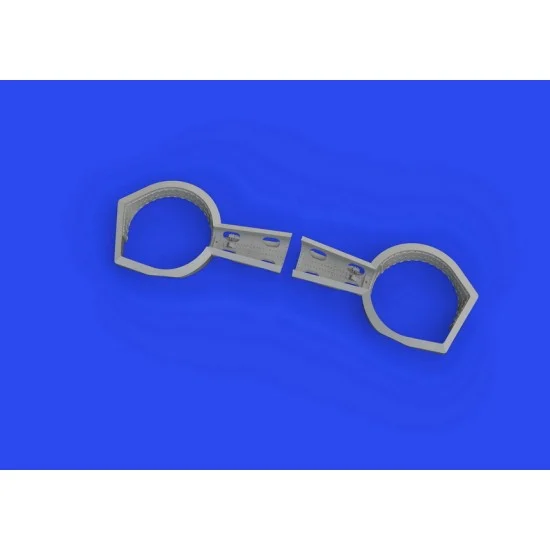 Eduard 672323 1/72 Messerschmitt Bf 109F/G Wheel Bays Angular for Eduard kits - Model Planes
