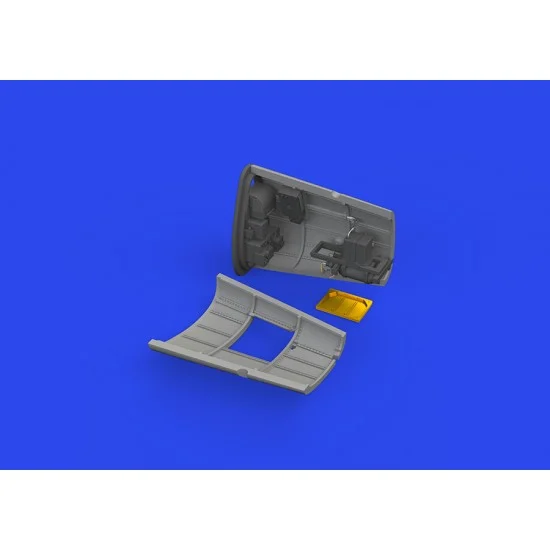 Eduard 672344 1/72 Messerschmitt Bf 109G Radio Compartment for Eduard kits - Model Planes