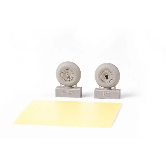 Eduard 672354 1/72 Messerschmitt Me 410 Hornisse Wheels for Airfix kits - Model Planes