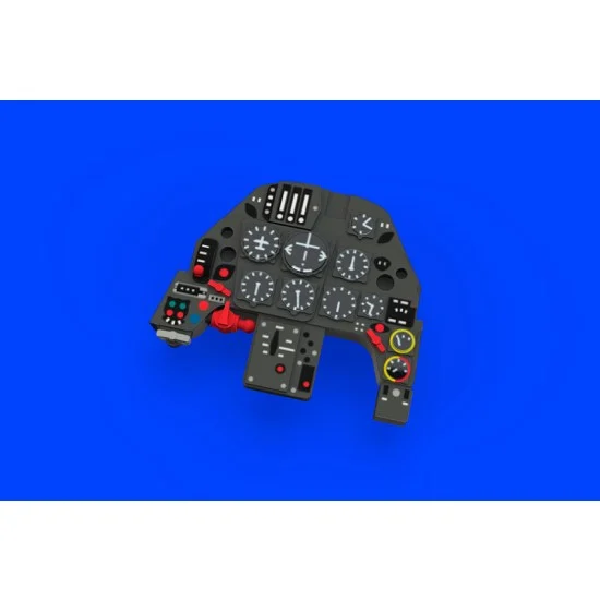 Eduard 674005 1/72 Messerschmitt Bf 109G-4 Brassin Dashboards & Steelbelts for Eduard kits