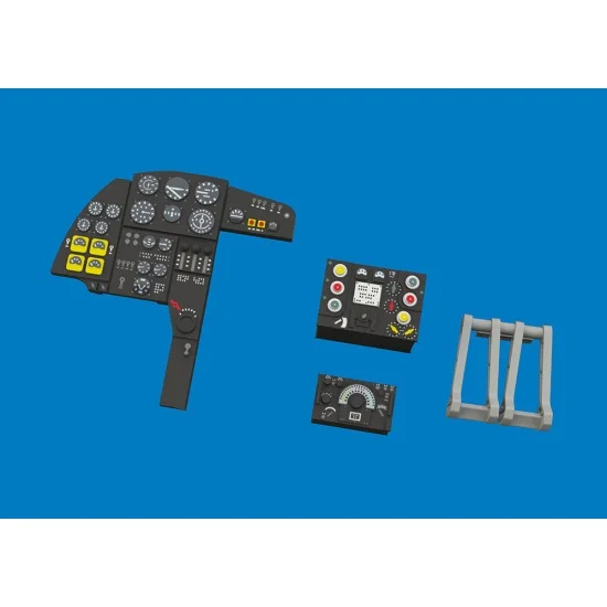 Eduard 674046 1/72 Mosquito PR Mk. XVI Dashboard and Seatbelts for Special Hobby kits - Model Planes