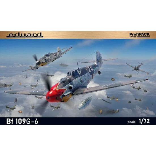 Eduard 70159 1/72 German Fighter Messerschmitt Bf 109G-6 [ProfiPACK]