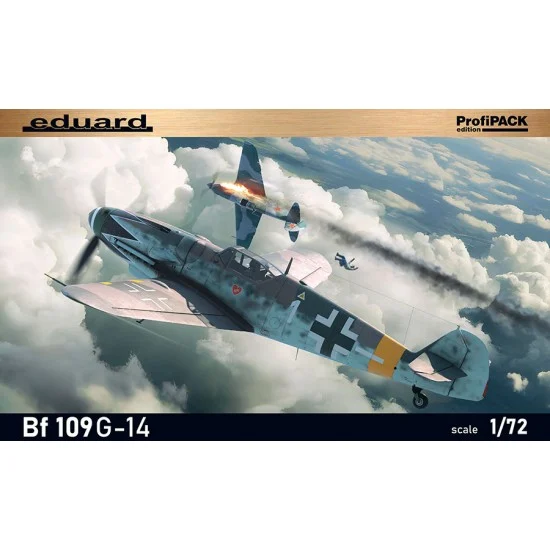 Eduard 70161 1/72 German Messerschmitt Bf 109G-14 Fighter [ProfiPACK]