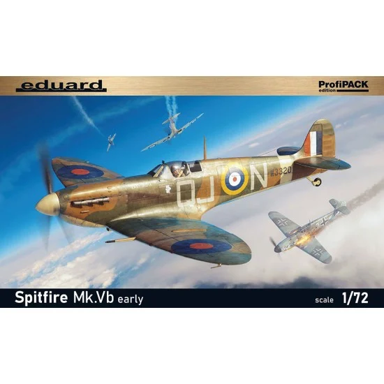Eduard 70205 1/72 Supermarine Spitfire Mk.Vb Early [ProfiPACK] - Model Planes