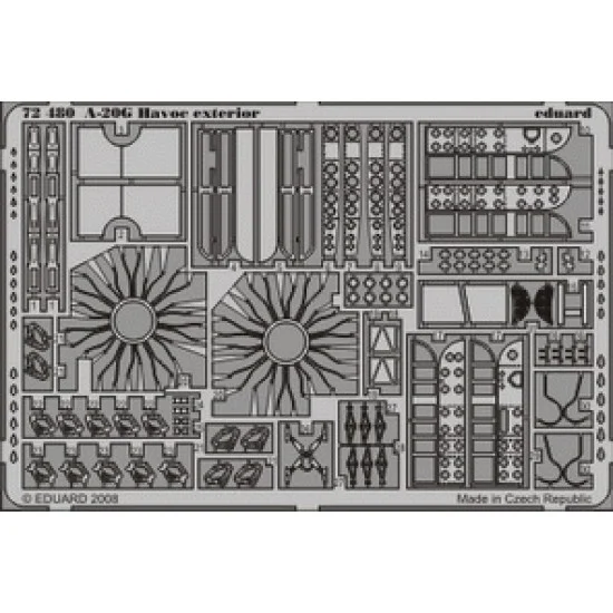 Eduard 72480 Photoetch for 1/72 Douglas A-20G Havoc Exterior for MPM kit