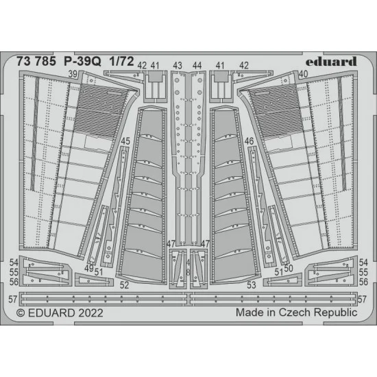 Eduard 73785 1/72 Bell P-39Q Airacobra Detail set for Arma Hobby kits