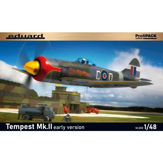 Eduard 82124 1/48 Hawker Tempest Mk.II Early Version [ProfiPACK] - Model Planes