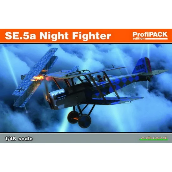 Eduard 82133 1/48 WWII British SE.5a Night Fighter [ProfiPack] - Model Planes
