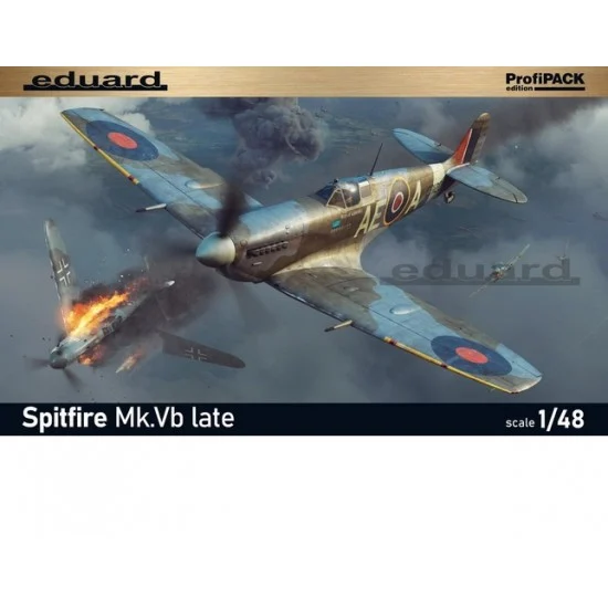 Eduard 82156 1/48 British Supermarine Spitfire Mk.Vb Late [ProfiPack] - Model Planes