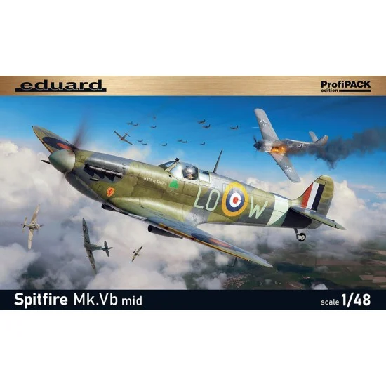 Eduard 82157 1/48 Supermarine Spitfire Mk.Vb Mid [ProfiPACK] - Model Planes