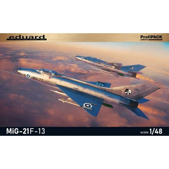 Eduard 82191 1/48 Soviet Mikoyan-Gurevich MiG-21F-13 Jet Plane [ProfiPACK]