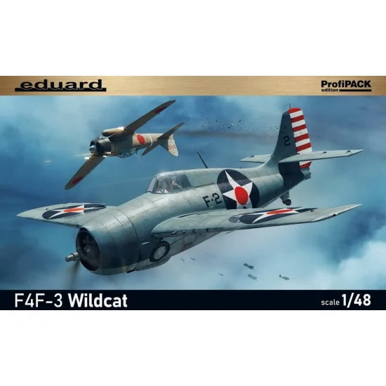 Eduard 82201 1/48 US Grumman F4F-3 Wildcat Wildcat [ProfiPACK]