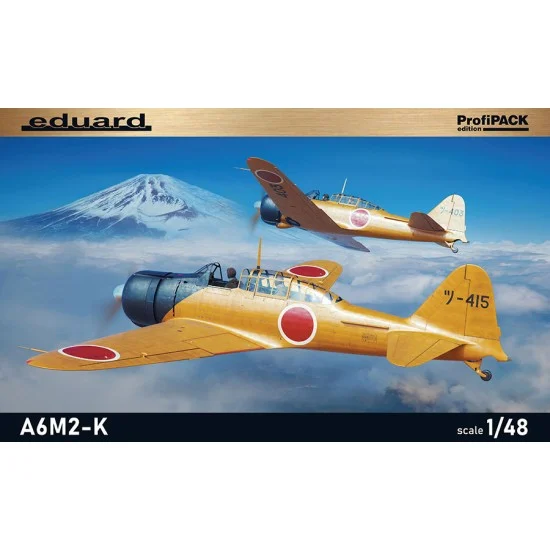 Eduard 82218 1/48 Japanese A6M2-K Zero Two-seat Trainer version [ProfiPACK]