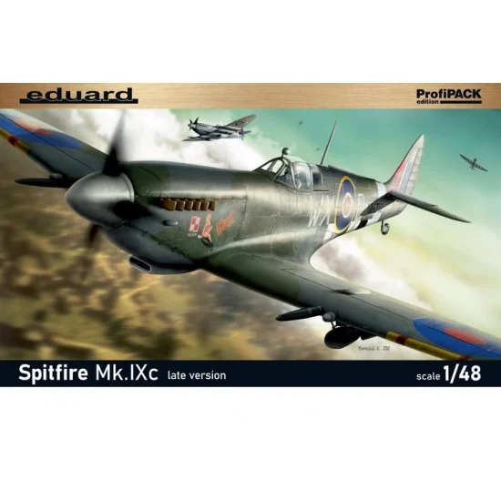 Eduard 8281 1/48 Supermarine Spitfire Mk.IXc Late Version [ProfiPACK Series] - Model Planes