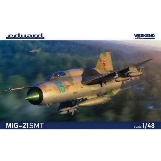 Eduard 84180 1/48 Soviet Cold War Mikoyan-Gurevich MiG-21SMT [Weekend Edition]