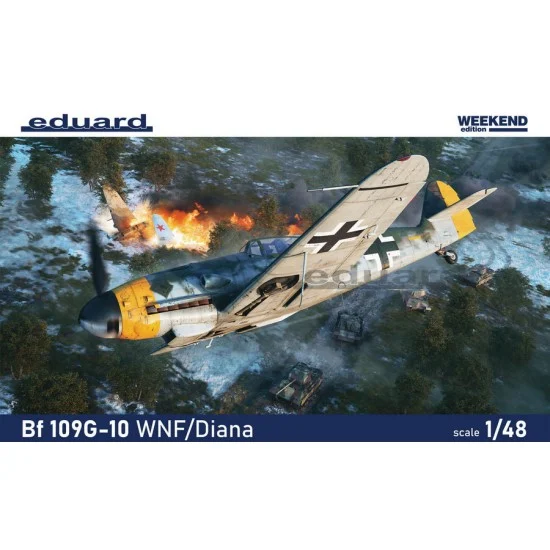 Eduard 84182 1/48 Messerschmitt Bf 109G-10 WNF/Diana [Weekend Edition]
