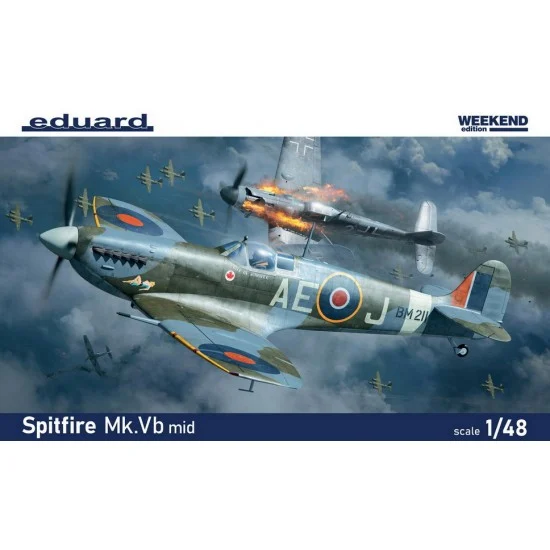 Eduard 84186 1/48 Supermarine Spitfire Mk.Vb Mid [Weekend Edition] - Model Planes