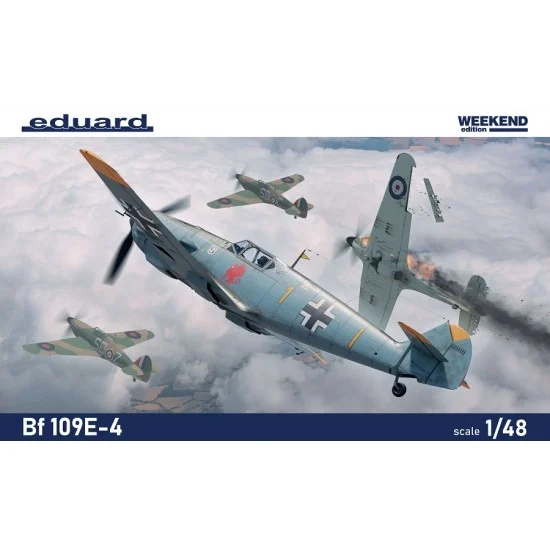 Eduard 84196 1/48 Avia Messerschmitt Bf 109E-4 [Weekend Edition]