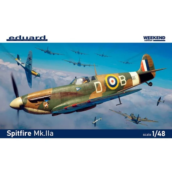 Eduard 84206 1/48 British Supermarine Spitfire Mk.IIa Fighter [Weekend Edition] - Model Planes