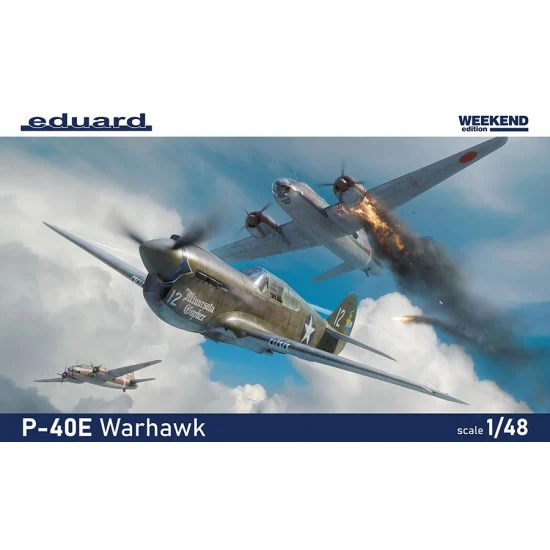 Eduard 84207 1/48 WWII US P-40E Warhawk [Weekend Edition]