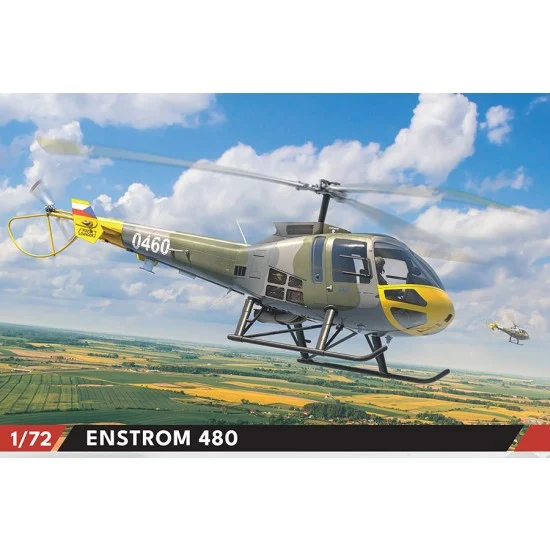 Eduard 972012 1/72 US Enstrom 480 Light Helicopter [HYBRID] - Model Planes