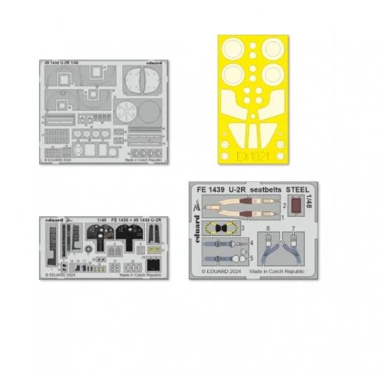 Eduard BIG49411 1/48 U-2R Dragon Lady Super Detail Set for HobbyBoss kits