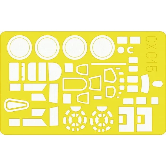 Eduard CX015 1/72 Boeing B-17G Flying Fortress Paint Mask for Hasegawa kit