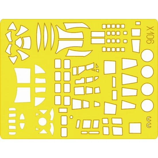 Eduard CX106 1/72 Heinkel He 111P Paint Mask for Hasegawa kit - Model Planes