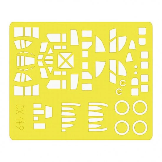 Eduard CX149 1/72 Fiat BR-20 Paint Mask for Italeri kit