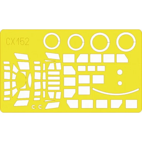 Eduard CX152 1/72 Junkers Ju 52/3m Paint Mask for Italeri kit - Model Planes